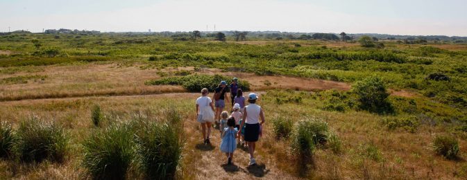 'Sconset Trust Member Walk at LLNF on September 3